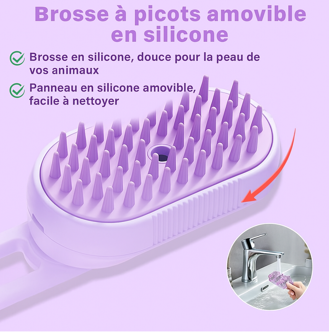VapoClean™ – La Brosse Vapeur Tout en 1