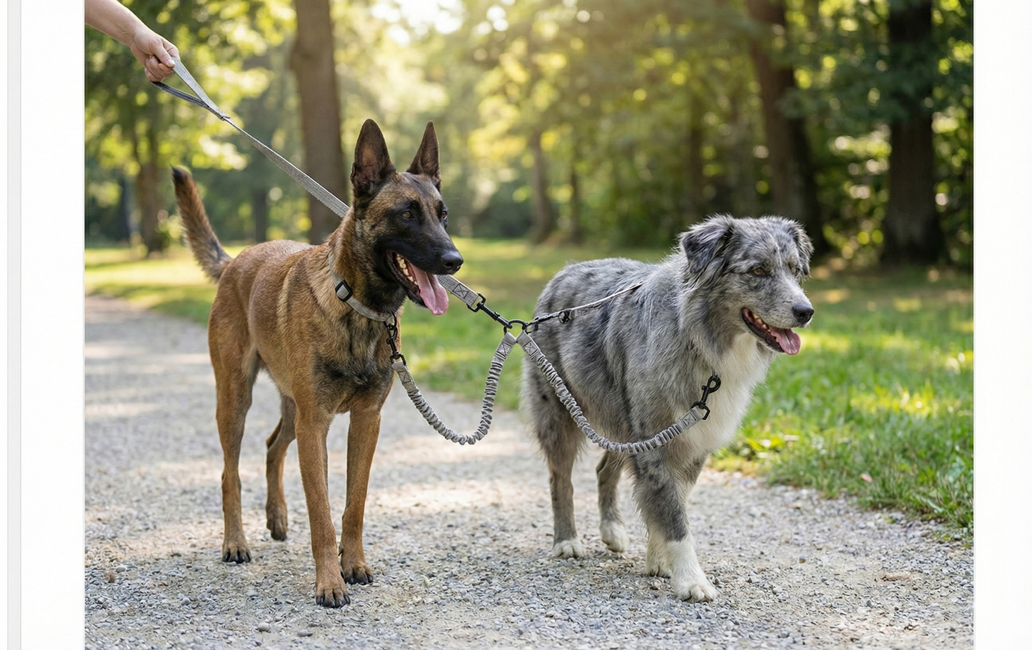 DuoLink – Adaptateur Double pour Laisse Classique