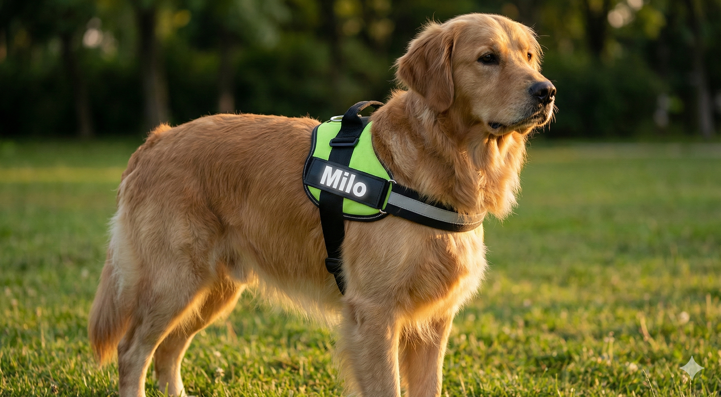 GlowName™ – Harnais Personnalisé