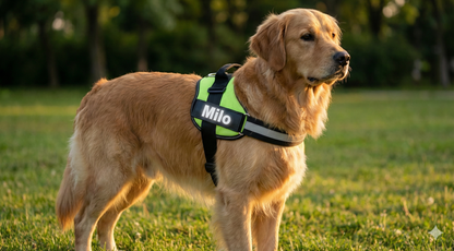 GlowName™ – Harnais Personnalisé