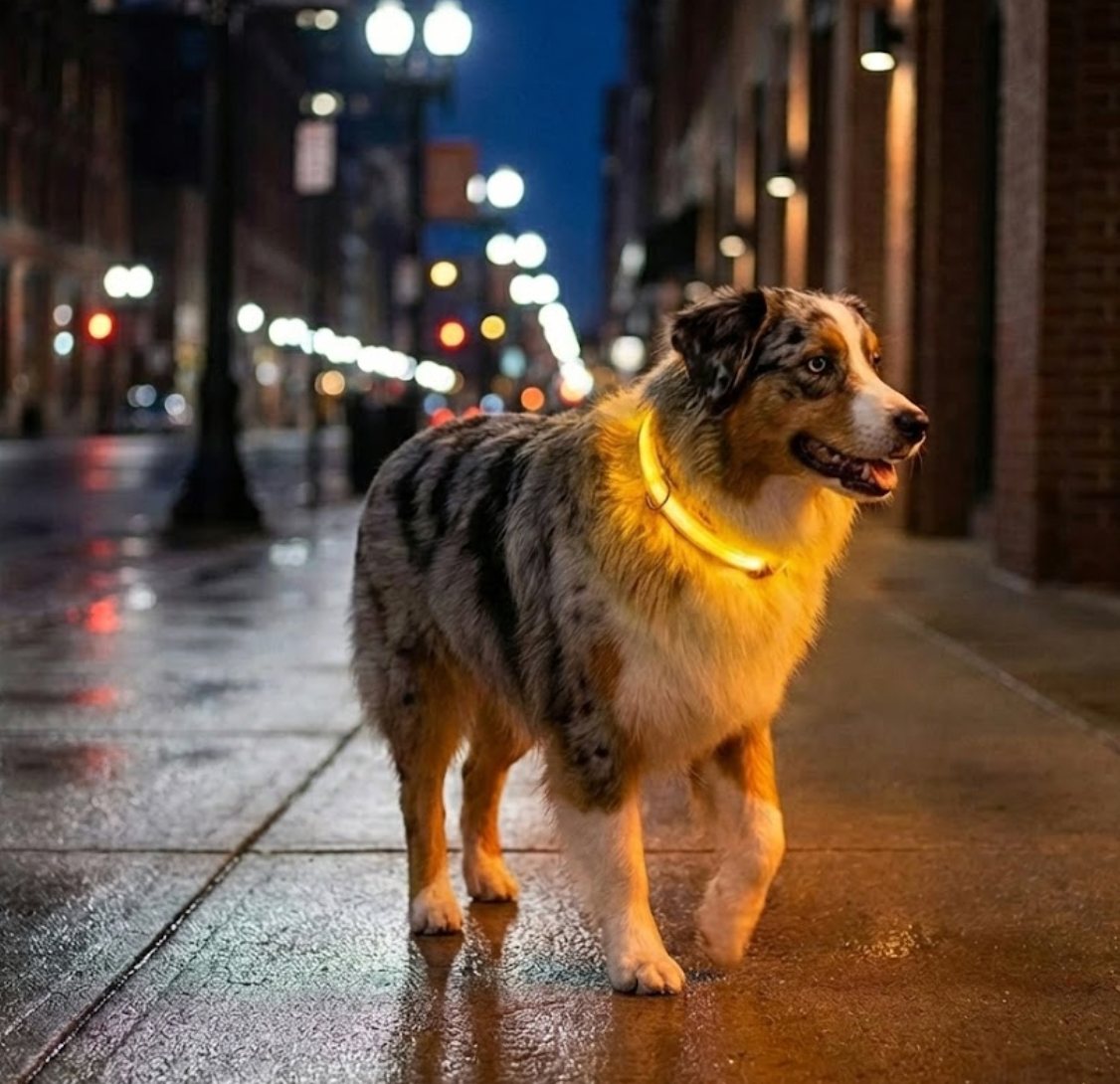 PupGlow™ – Collier Lumineux  pour Chien